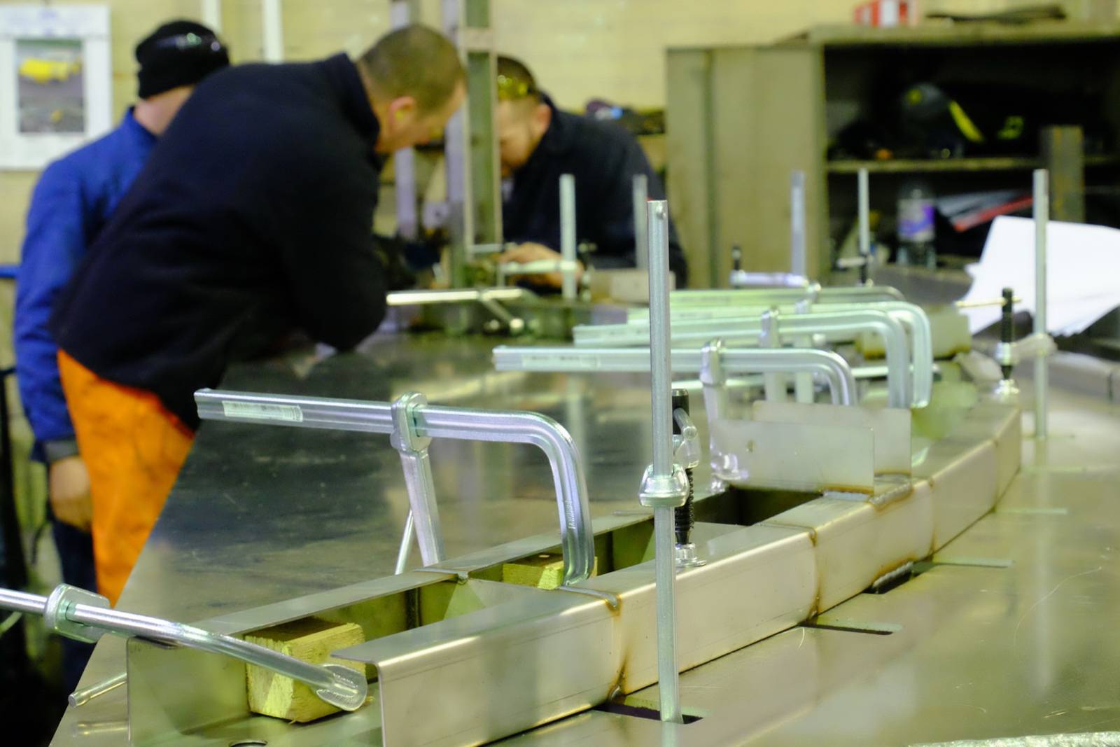 Stainless steel fabrication
