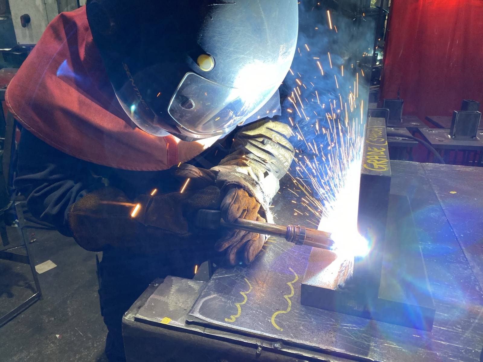 Welder at Daver Steels